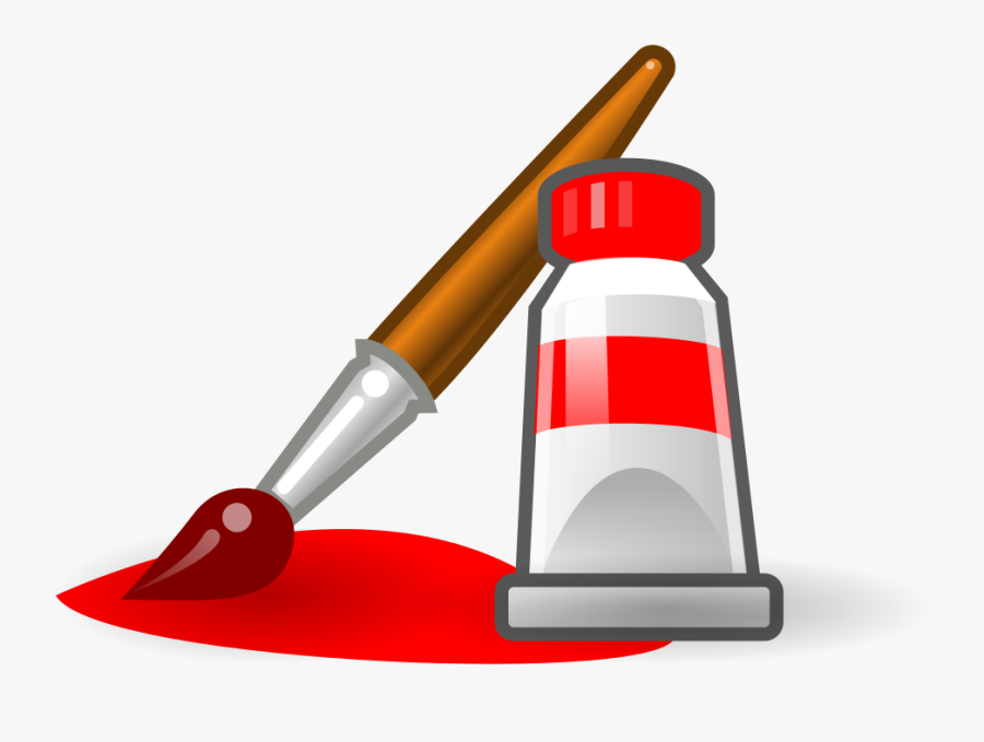 File - Correspon 00 - Svg - Paint Brush Clip Art - - Brush Tool In Paint, Transparent Clipart