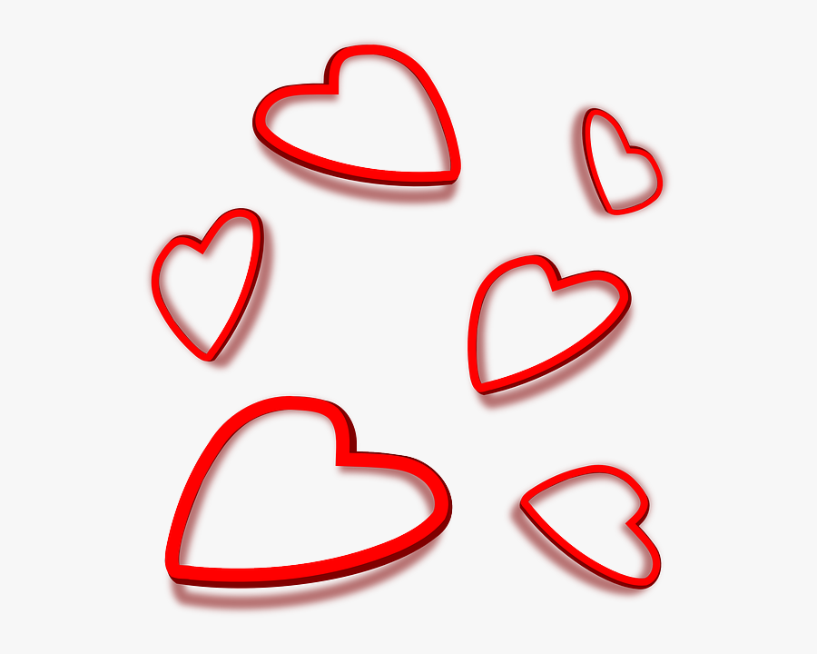Valentine Hearts Clip Art At Clker - Boyfriend Cute I Love You, Transparent Clipart