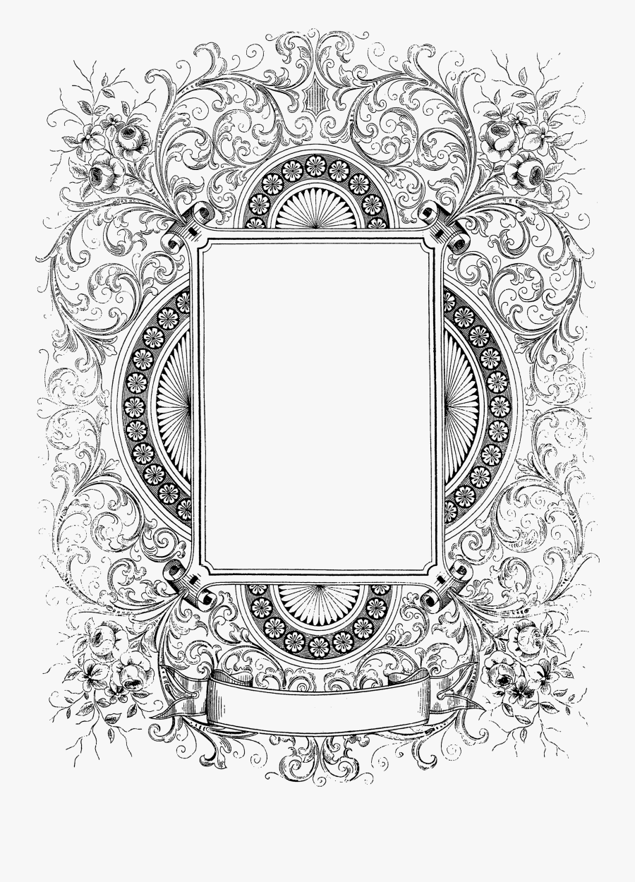 Download Ornate Decorative Bo, Transparent Clipart