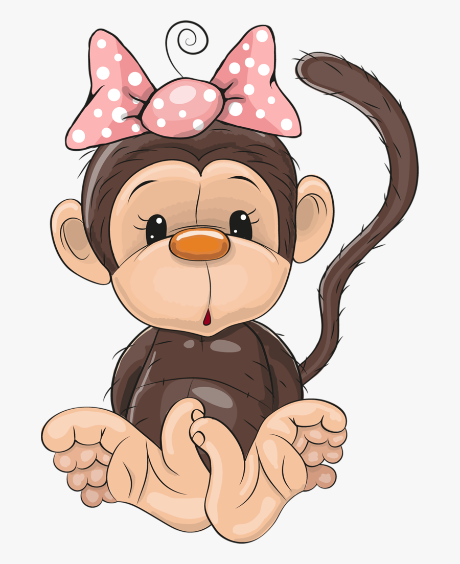 Safari & Zoo Cartoon Monkey, Cute Cartoon, Monkey Pictures, - Cartoon Monkey, Transparent Clipart