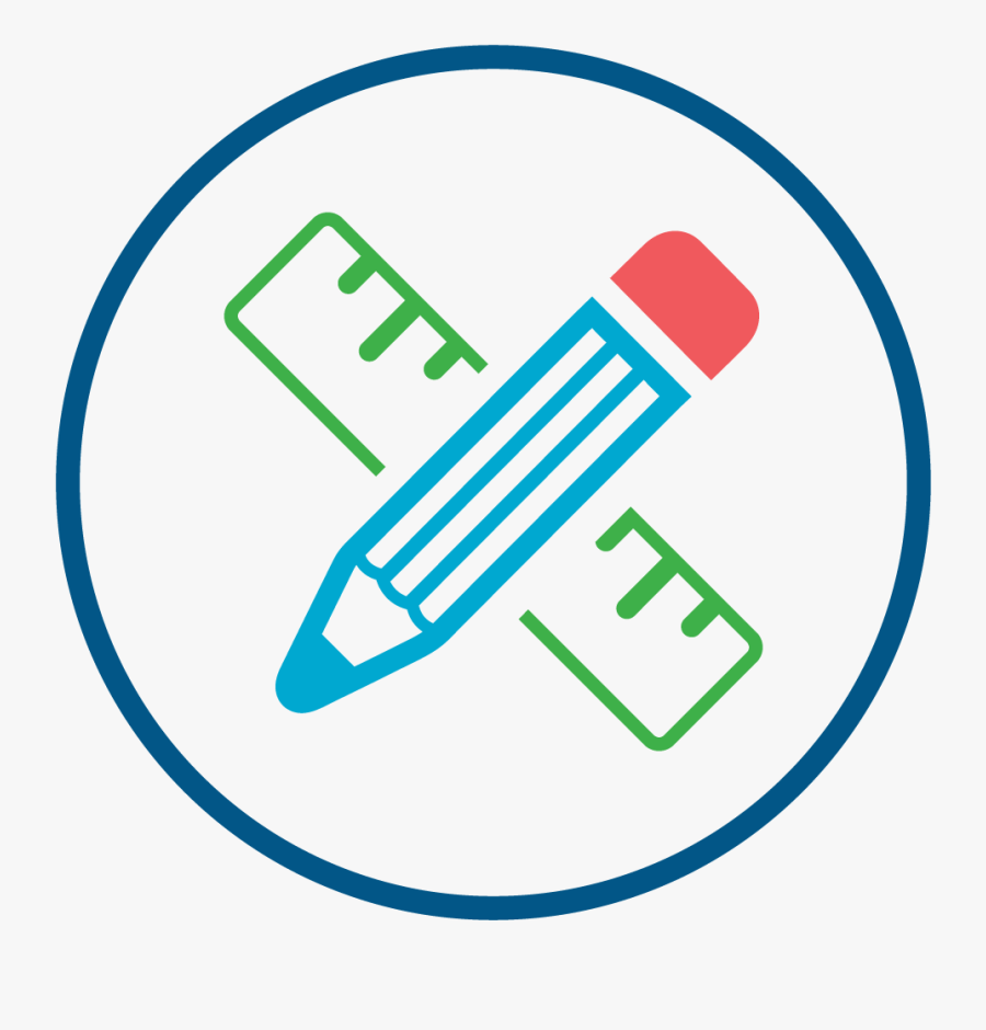 School Supplies Clipart For Free - Pencil Line Drawing Transparent, Transparent Clipart