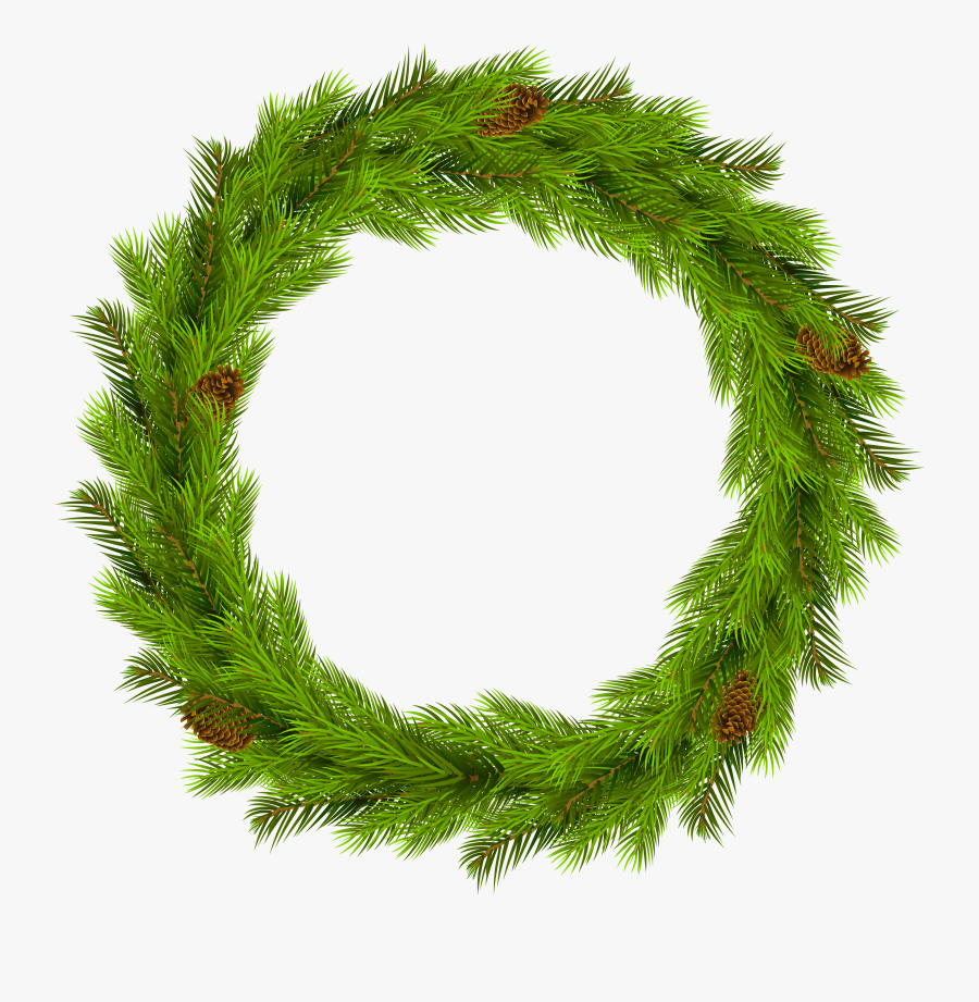 Christmas Wreath Clipart At Getdrawings - Christmas Day, Transparent Clipart