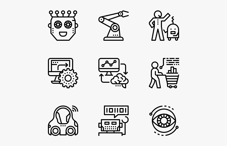 Artificial Intelligence - Iconos Png Family, Transparent Clipart