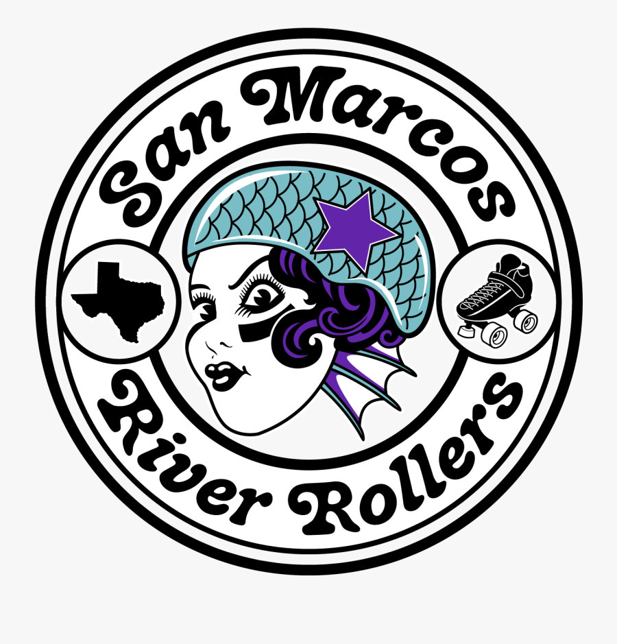 San Marcos River Rollers [smrr] - Circle, Transparent Clipart