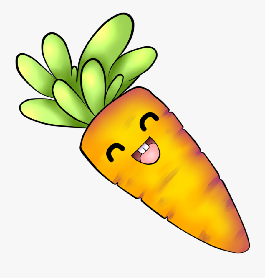 Cute Carrot Clipart Clip Art Of Carrot Clipart - Cute Carrot Clipart, Transparent Clipart