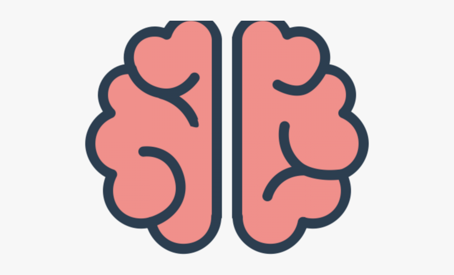 Brain Clipart Cerebro - Flat Mind Icon, Transparent Clipart