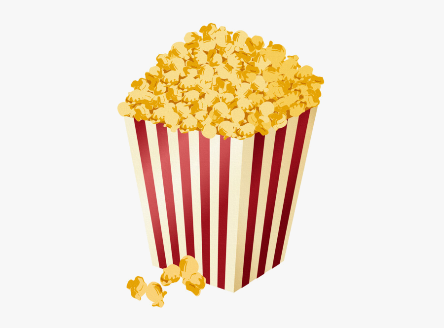 Popcorn Clipart Cartoon Image Plant Transparent Png - Transparent Popcorn And Movie, Transparent Clipart