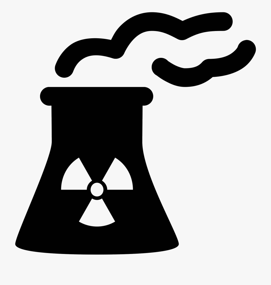 Clip Art Nuclear Library Huge - Nuclear Power Plant Icon, Transparent Clipart