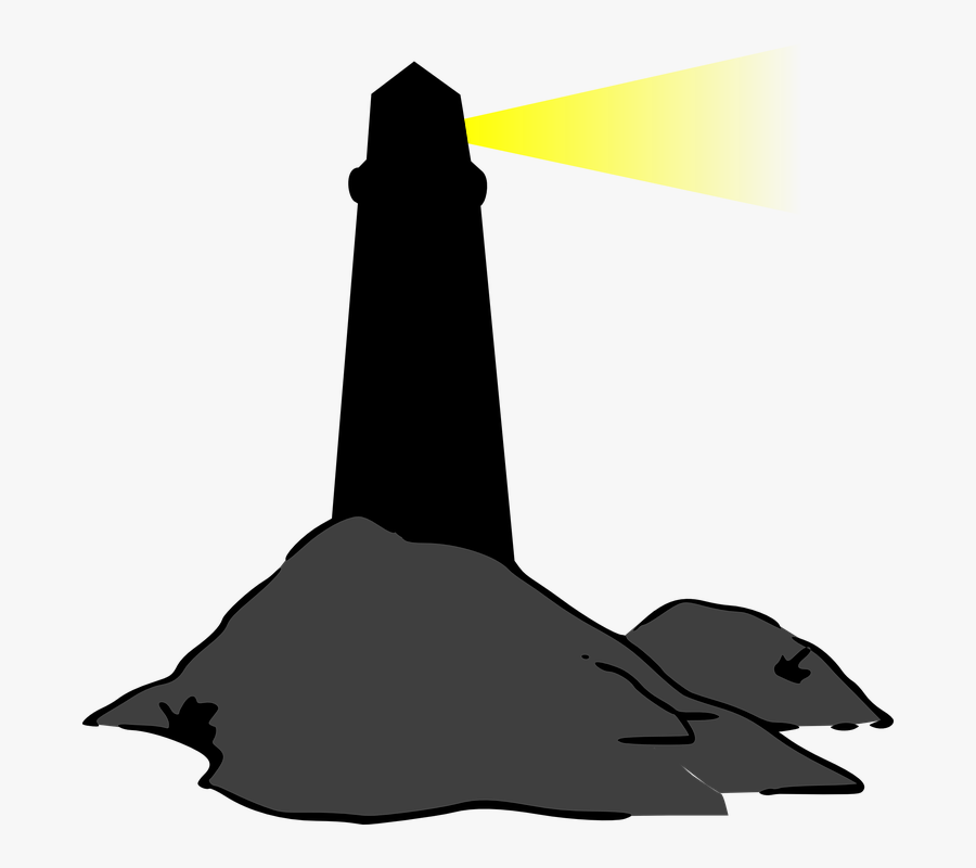 Lighthouse Silhouette Png, Transparent Clipart