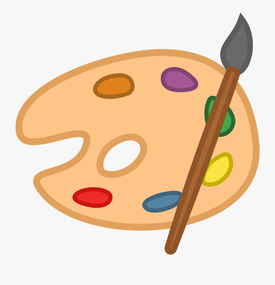 Art Pallet Pencil And - Paint Palette Clipart Transparent, Transparent Clipart
