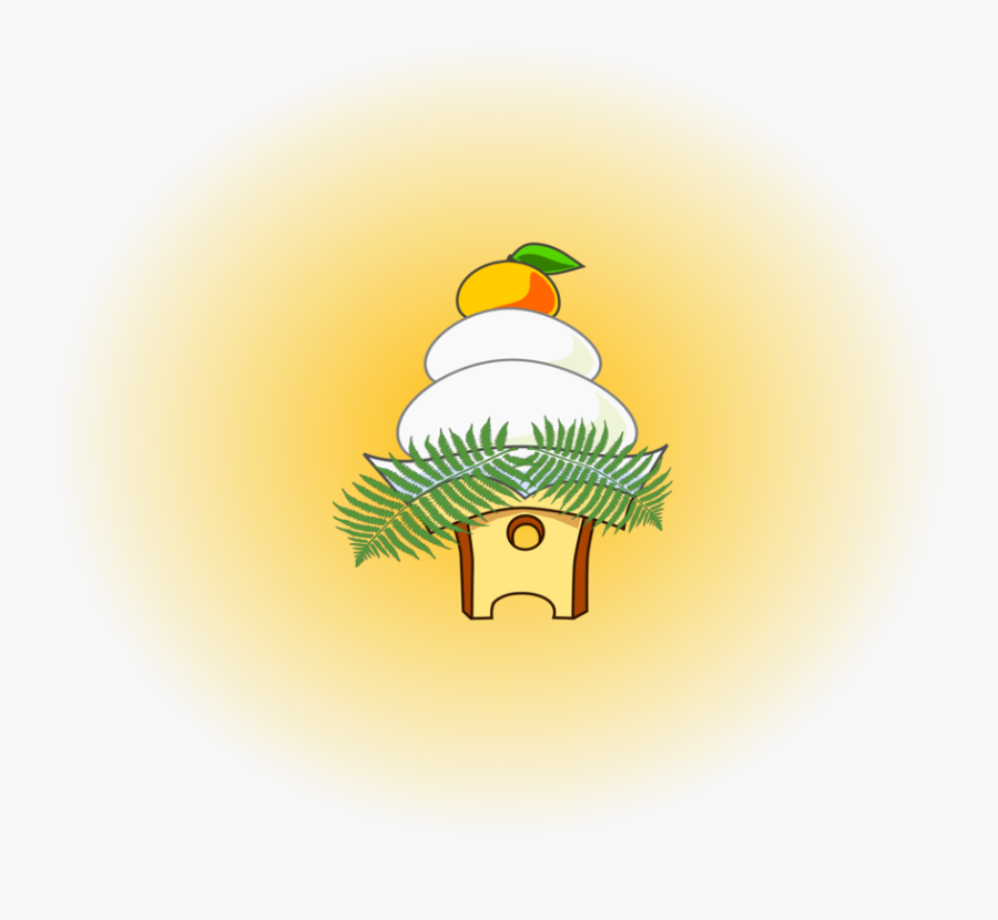 Transparent Birdhouse Png - Kagami Mochi Clipart, Transparent Clipart