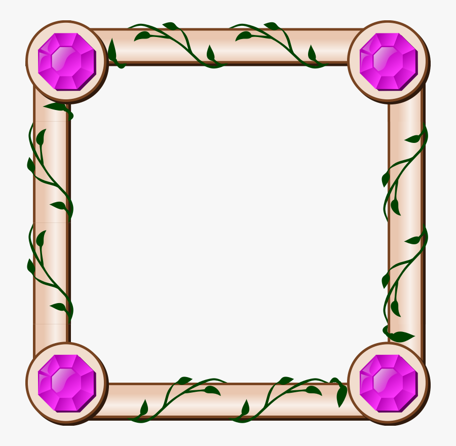 Rpg Map Ivy Border Svg Clip Arts - Border Clip Art, Transparent Clipart