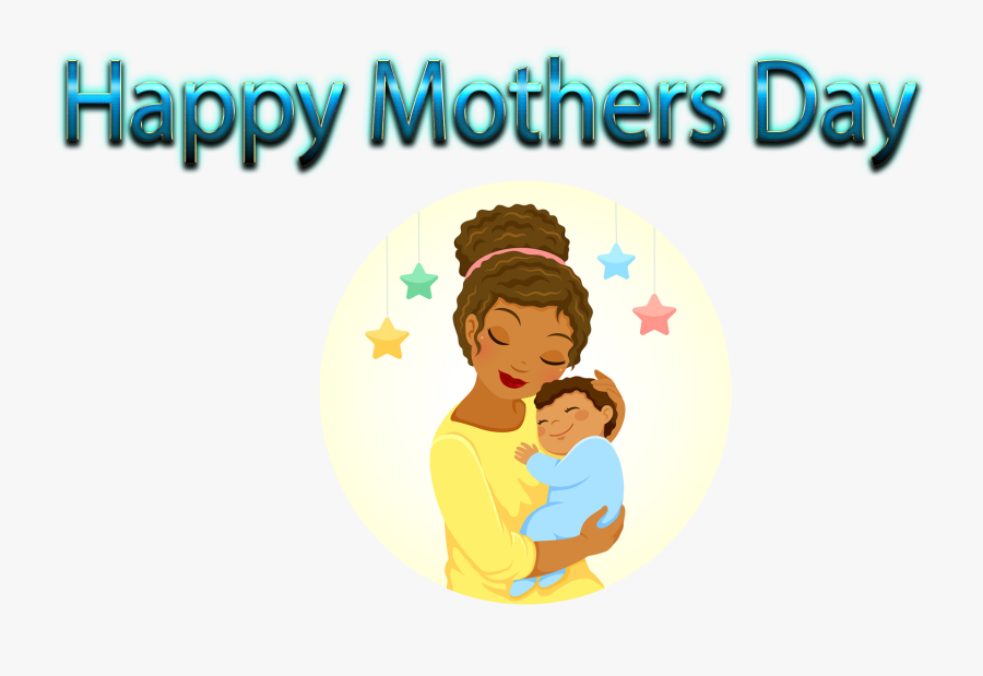 Mothers Day Greetings Png Clipart - Cartoon, Transparent Clipart