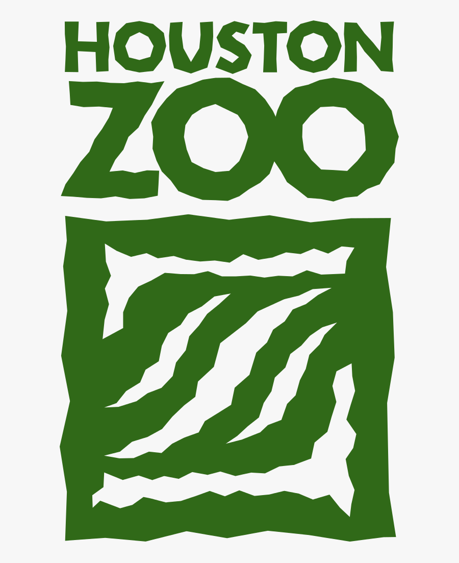 Houston Zoo Logo, Transparent Clipart