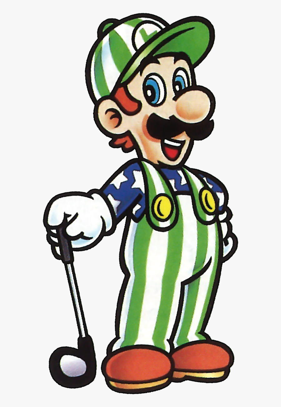 Golf Clipart Autumn - Nes Open Golf Luigi, Transparent Clipart