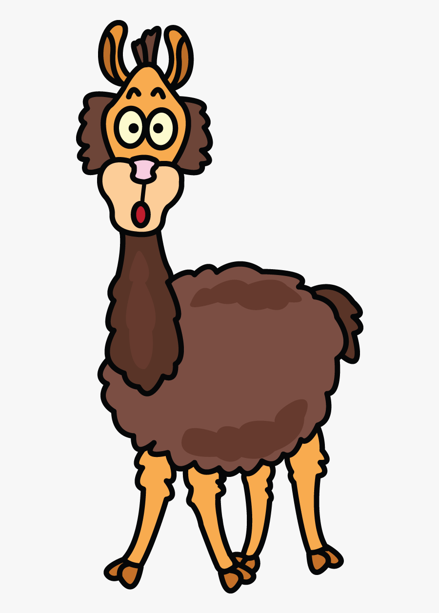 Library How To Draw A Easy Drawing Tutorial - Llama Easy Draw, Transparent Clipart