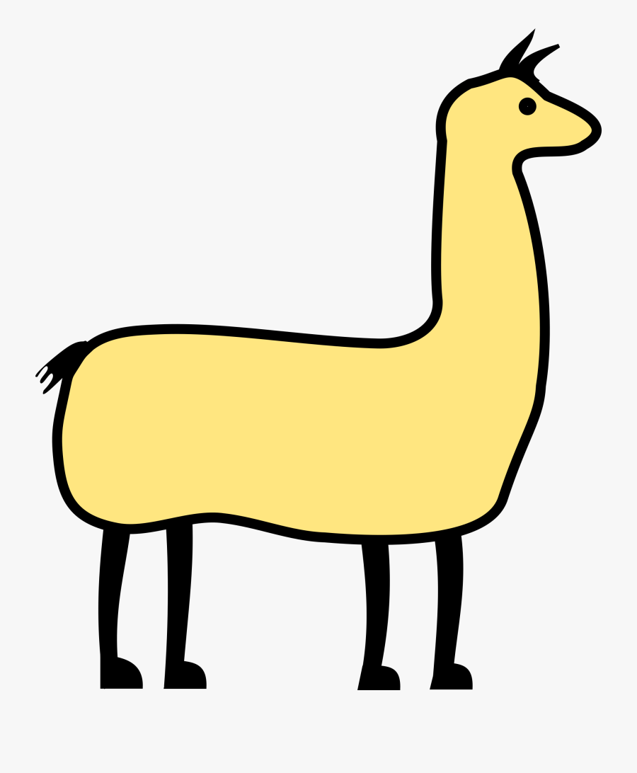 Llama Clipart Vector Magz Free Download Graphics Image - Clipart Of A Llama, Transparent Clipart