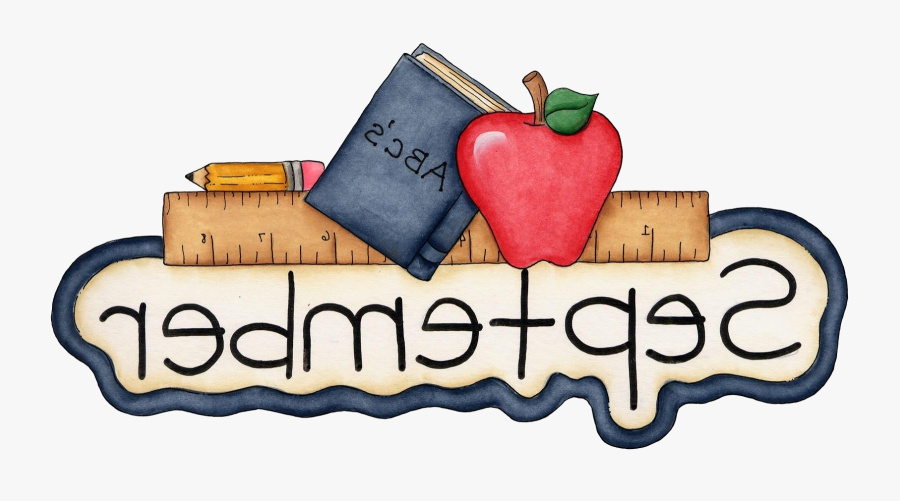 Graphic Free Library September Calendar Clipart - September Png, Transparent Clipart