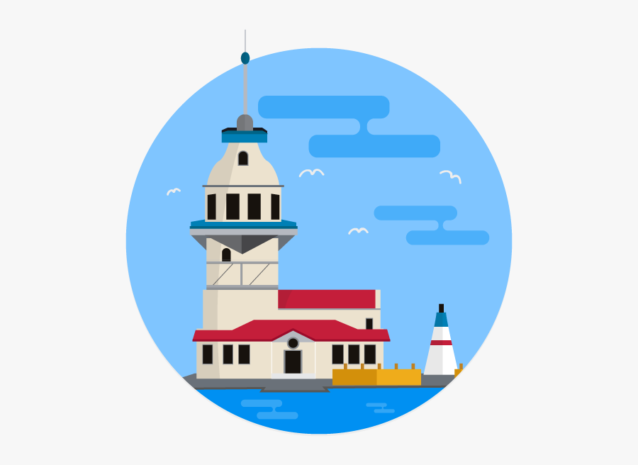 Transparent Organized Clipart - Lighthouse, Transparent Clipart