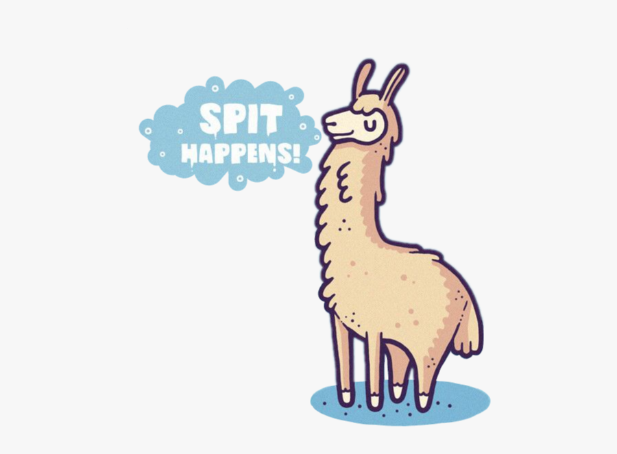 Funny Llama Illustration Clipart , Png Download - Iphone X Llama Case, Transparent Clipart
