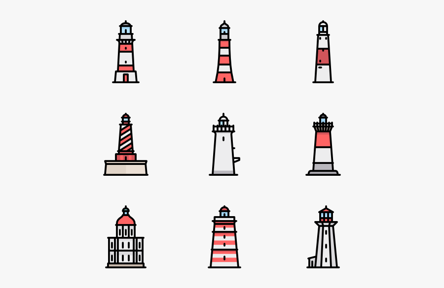 15 Drawing Lighthouse Vector For Free Download On Mbtskoudsalg - Lighthouse Png Free, Transparent Clipart