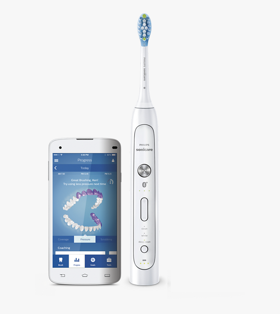 Philips Sonicare Flexcare Platinum Connected, Transparent Clipart