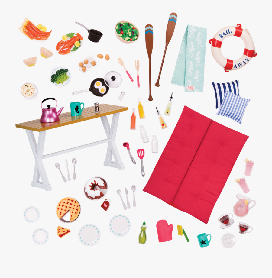 School Supplies Clipart For Free Download - Our Generation Strandhus, Transparent Clipart