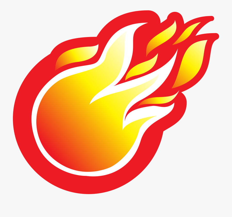 Log Fire Clipart Free Clipart Image - Fireball Clipart, Transparent Clipart
