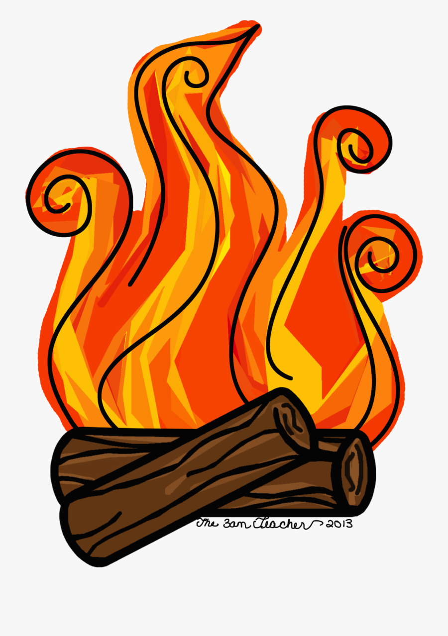 Clip Art Fireplace Flames, Transparent Clipart
