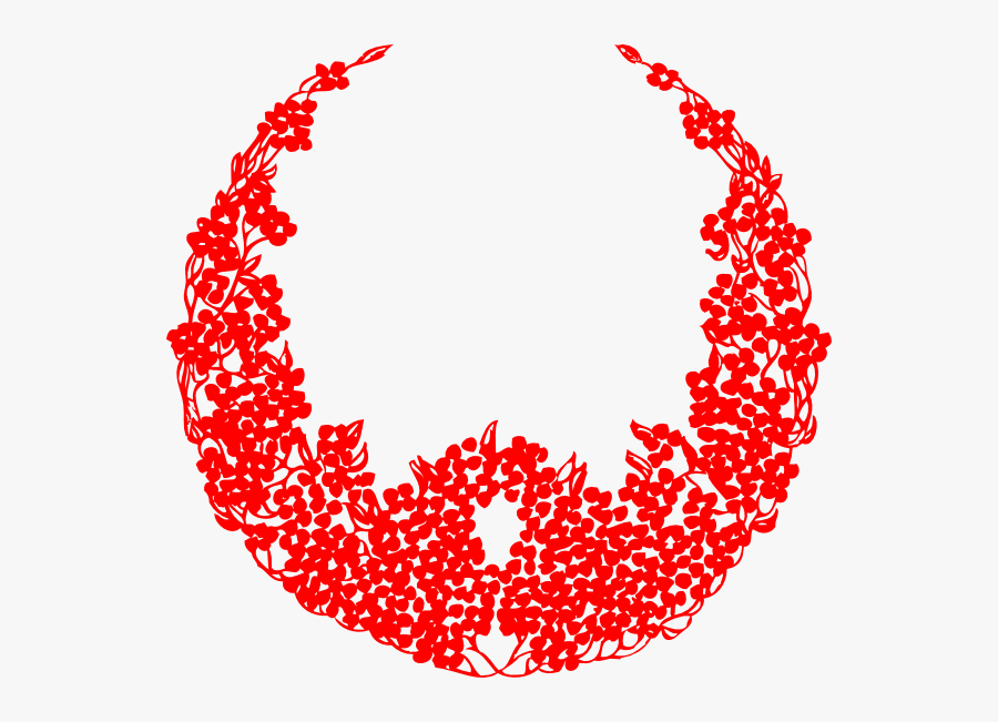 Christmas Wreath Pictures Clip Art - Christmas Red Wreath Vector Png, Transparent Clipart
