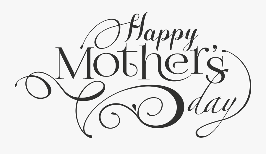 Mother S Day Words Free Clipart - Beauty And The Beast, Transparent Clipart