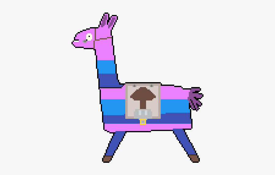 Pixilart By Jak Cc - Clipart Fortnite Llama, Transparent Clipart