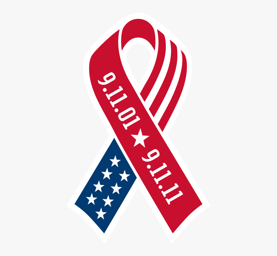 Free Clip Art Of September - Remember 9 11 Ribbon, Transparent Clipart