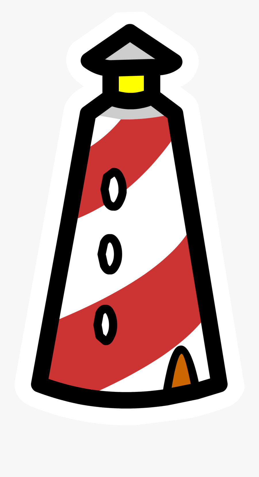 Lighthouse Clipart Comic - Portable Network Graphics, Transparent Clipart
