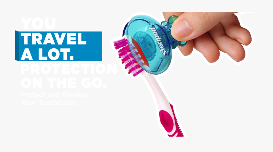 Toothbrush Clip- - Kids Toothbrush Protector, Transparent Clipart