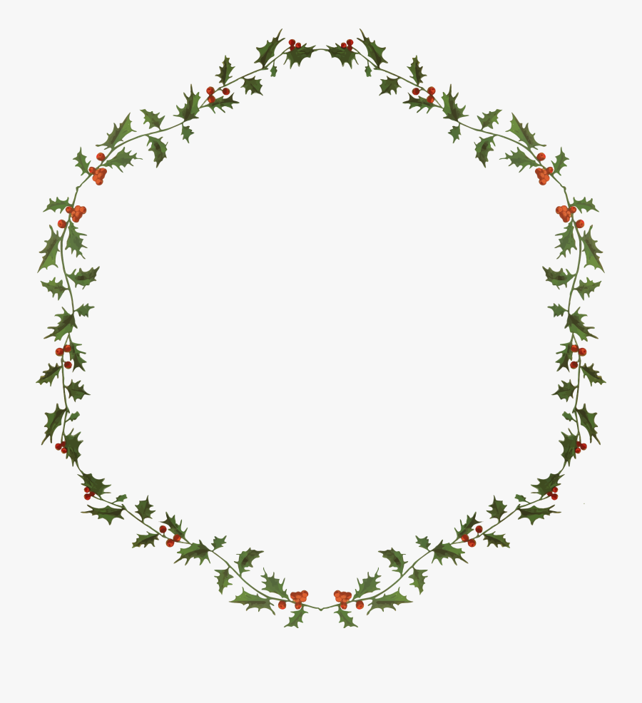 Transparent Flower Wreath Clipart Free - Wreath, Transparent Clipart