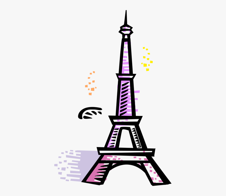 Transparent Clipart Eifel Tower - Clip Art Eiffle Tower, Transparent Clipart