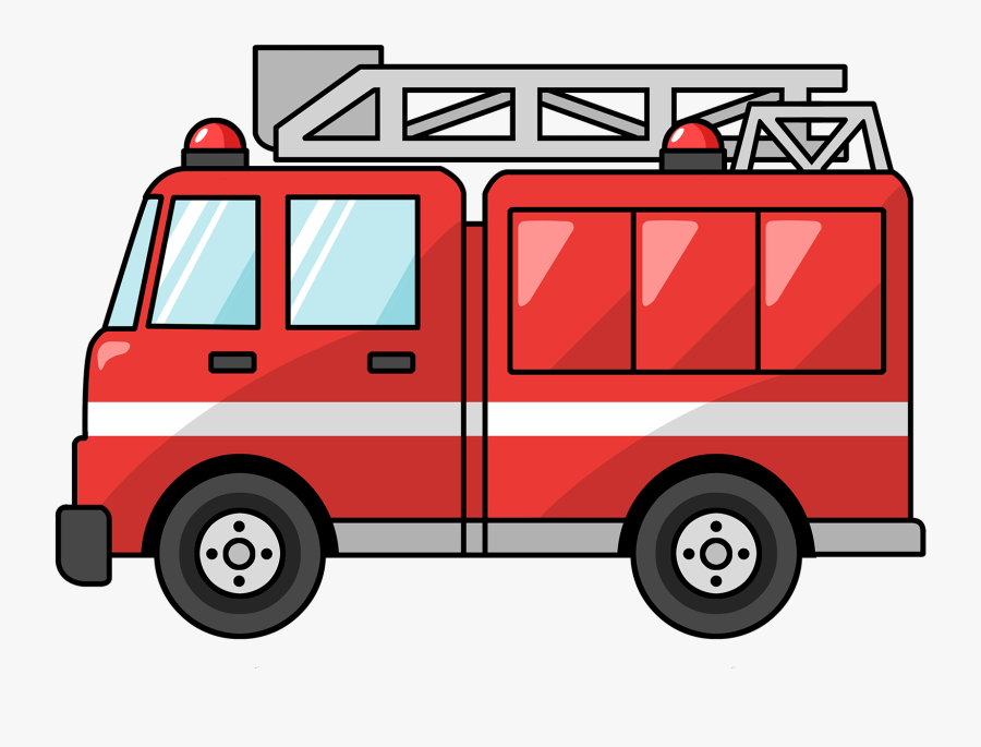 Fire Truck Clipart - Fire Engine Png Clipart, Transparent Clipart