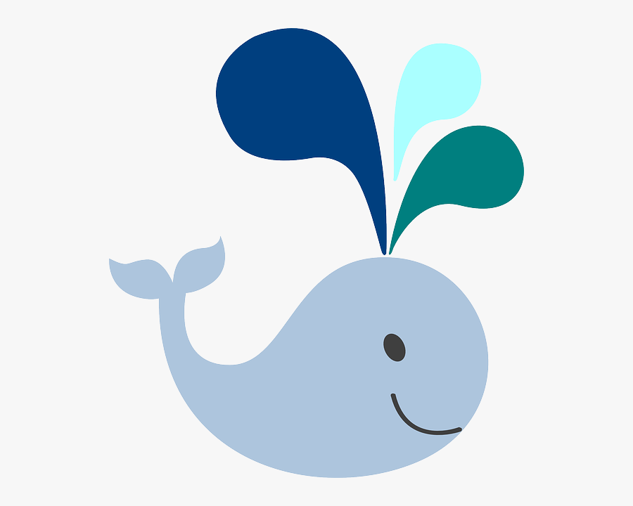 Baby Whale Clipart, Transparent Clipart