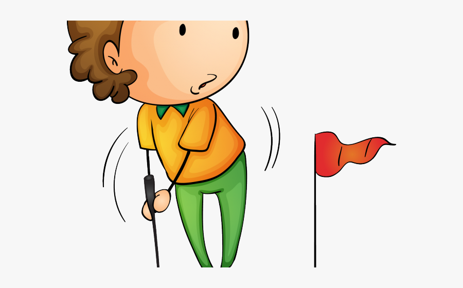 Golf Flashcard, Transparent Clipart