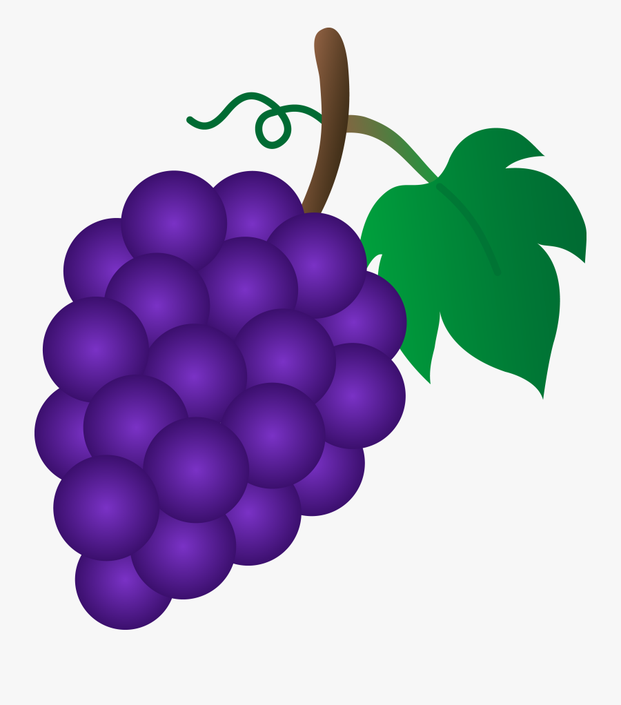 Grapes Clipart, Transparent Clipart