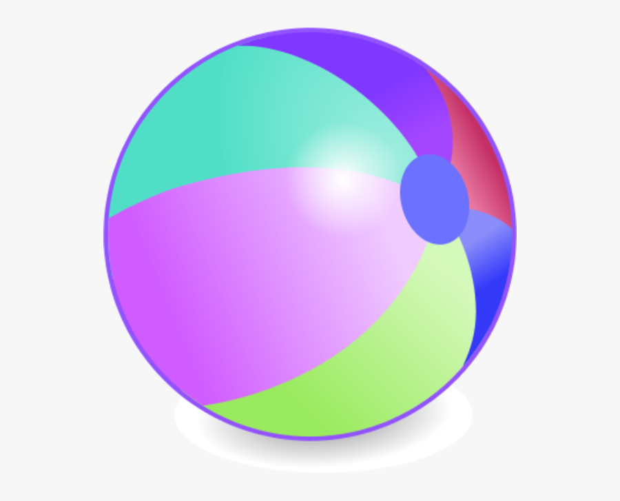 Beach Ball Clip Art 81 61 Beach Ball Clipart Clipart - Circle, Transparent Clipart