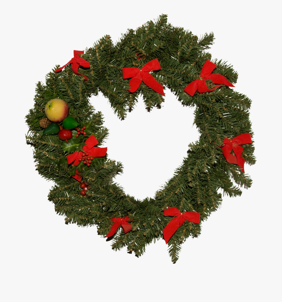 Décorer Une Couronne De Noel, Transparent Clipart