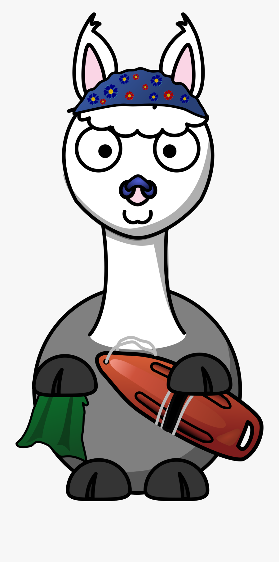 Free Download Alpaka Cartoon Clipart Alpaca Llama Clip - Png Cartoon Llama, Transparent Clipart