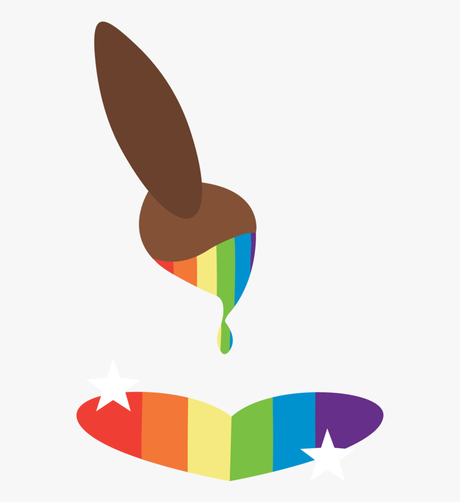 Paint Brush Clipart Mlp Paint - My Little Pony Cutie Mark Paint, Transparent Clipart