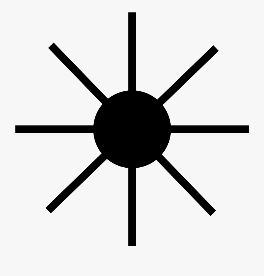 Transparent Lighthouse Clipart Black And White - Roman Symbol Of Chaos, Transparent Clipart