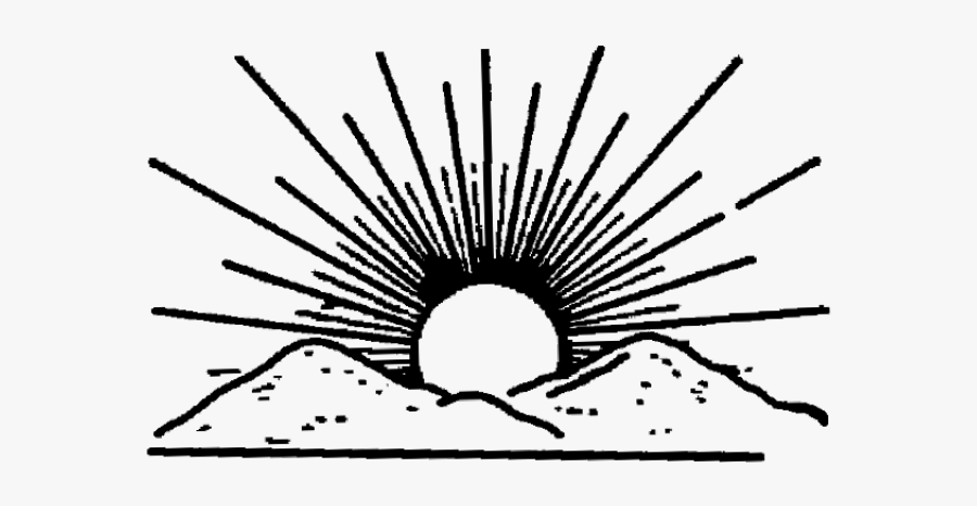 Rising Sun Freeuse Black And White Rr Collections Png - Dravida Munnetra Kazhagam Symbol, Transparent Clipart