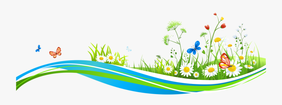 Transparent Decoration With Flowers - Clip Art Flying Butterfly, Transparent Clipart