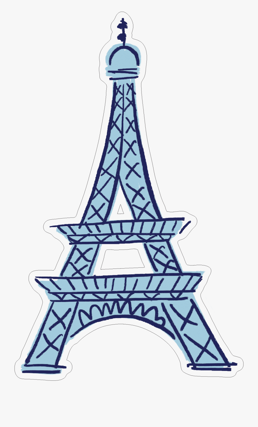 Eiffel Tower Print & Cut File - Steeple, Transparent Clipart