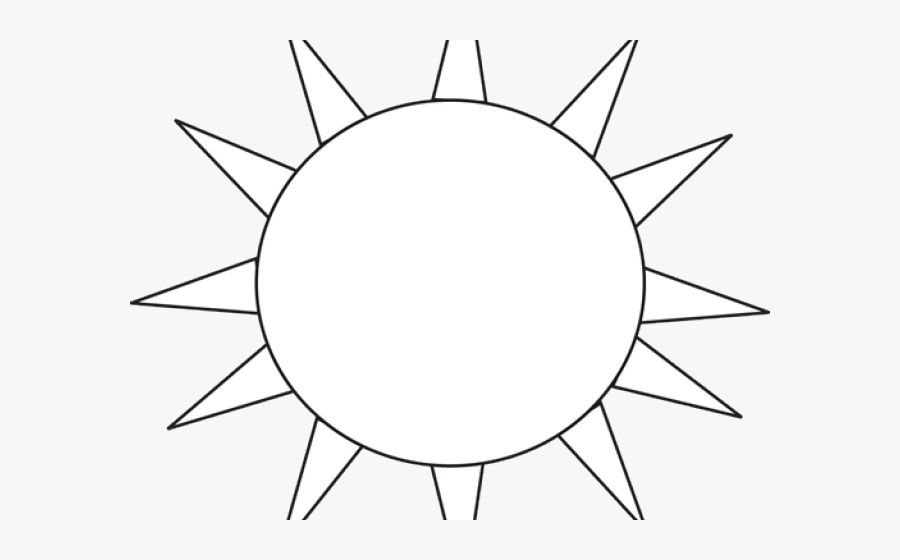 Black And White Sun Clipart - Moolchand Healthcare, Transparent Clipart